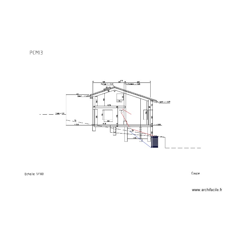 chauffe eau. Plan de 0 pièce et 0 m2