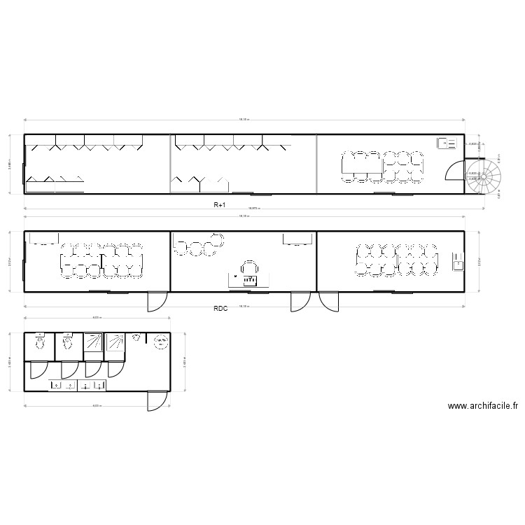 AXIS  CHANTIER TRIMANTI  BOURGOIN. Plan de 11 pièces et 104 m2