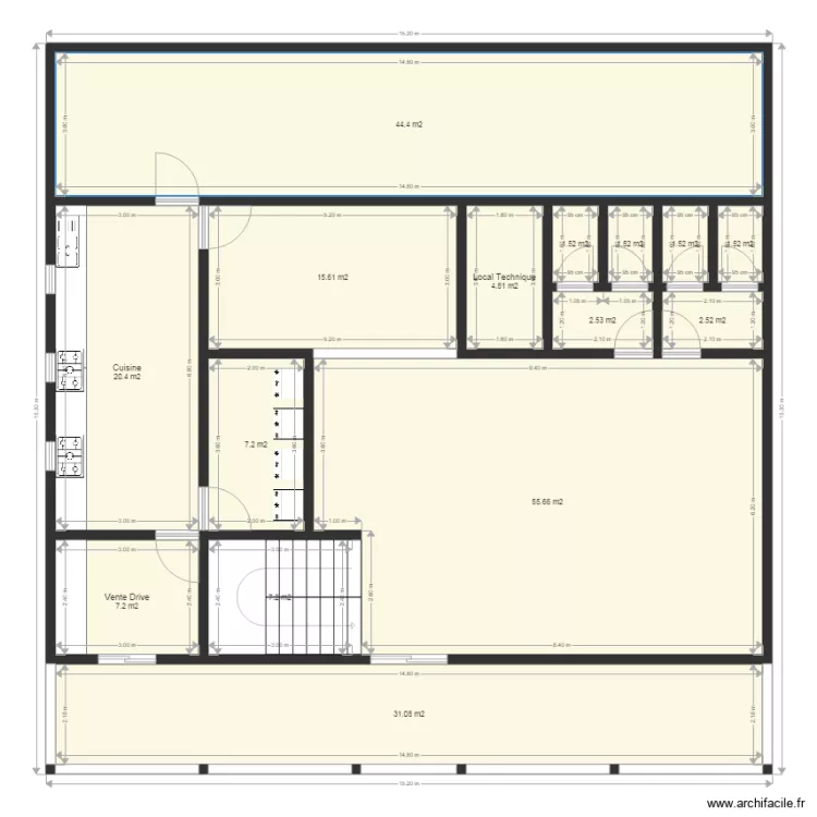 FASTFOOD BETA V2. Plan de 0 pièce et 0 m2 FASTFOOD BETA V2. Plan de 0 pièce et 0 m2