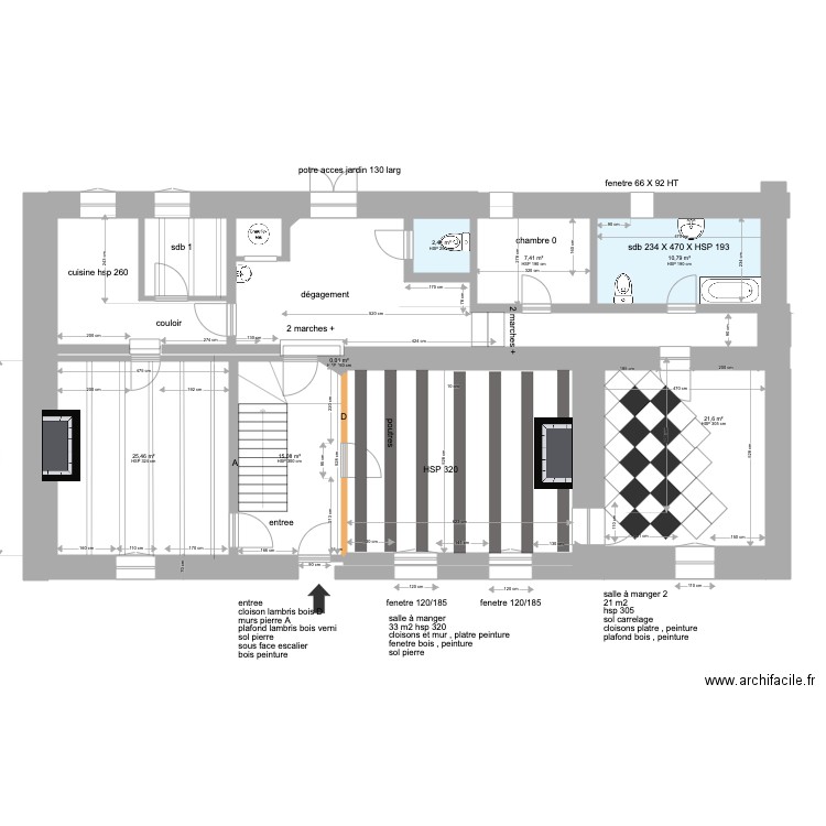 ENTREE PLOUEC DU TRIEUX . Plan de 0 pièce et 0 m2