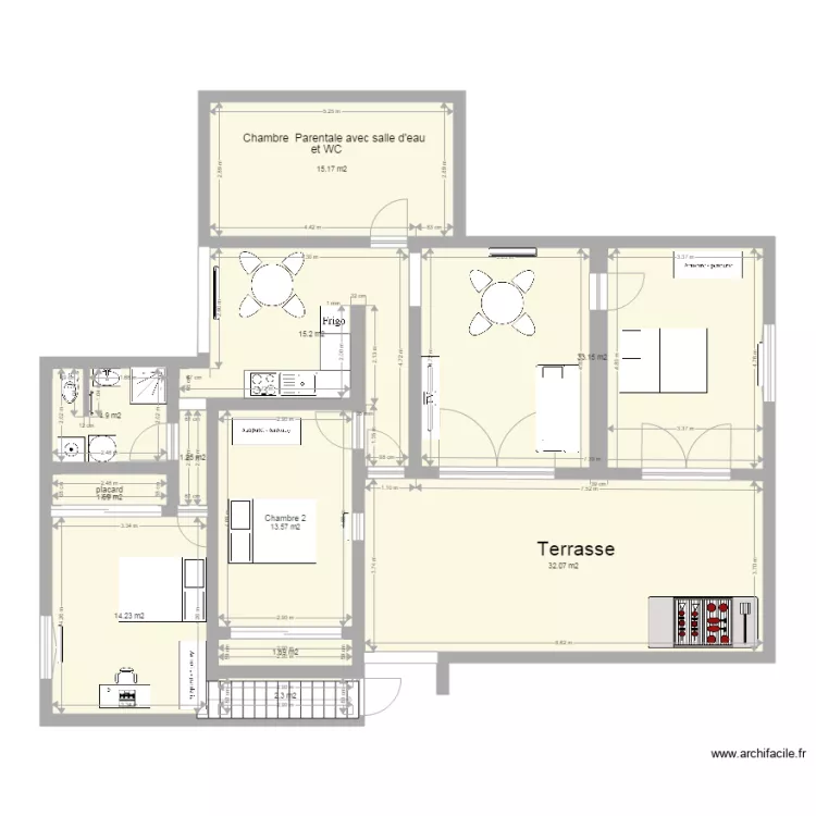 Appartement vert  Modifier 03 07 2016. Plan de 