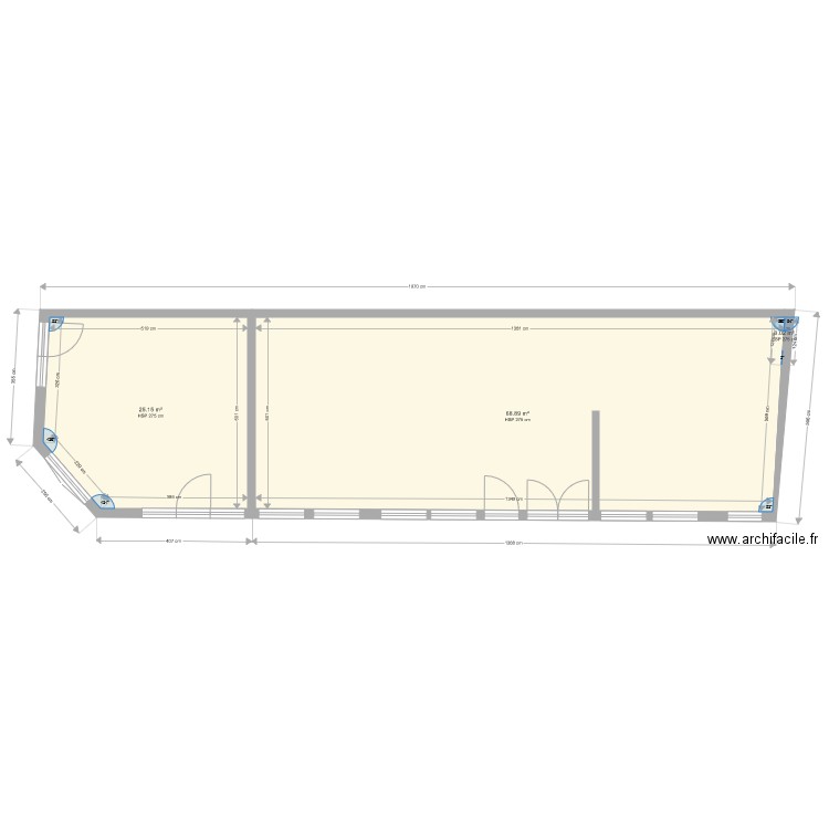 PROJET. Plan de 0 pièce et 0 m2