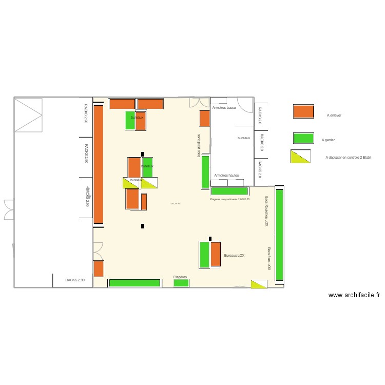 Meyzieu zone Maintenance déménagement. Plan de 0 pièce et 0 m2