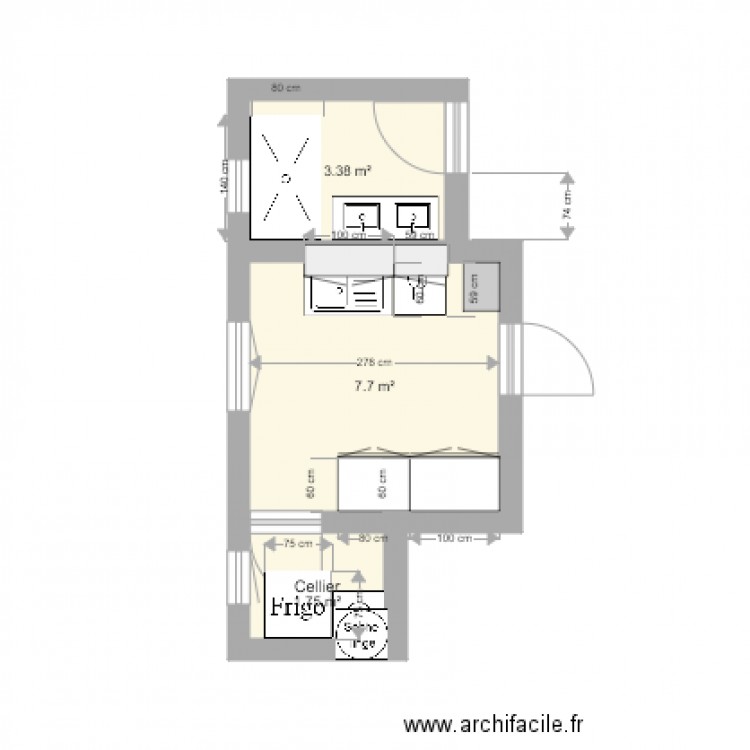 Mondony. Plan de 0 pièce et 0 m2