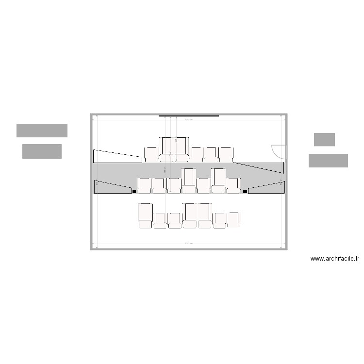 Cinema Mons Terry Smith 3. Plan de 1 pièce et 101 m2