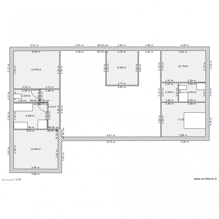 plan définitif. Plan de 0 pièce et 0 m2