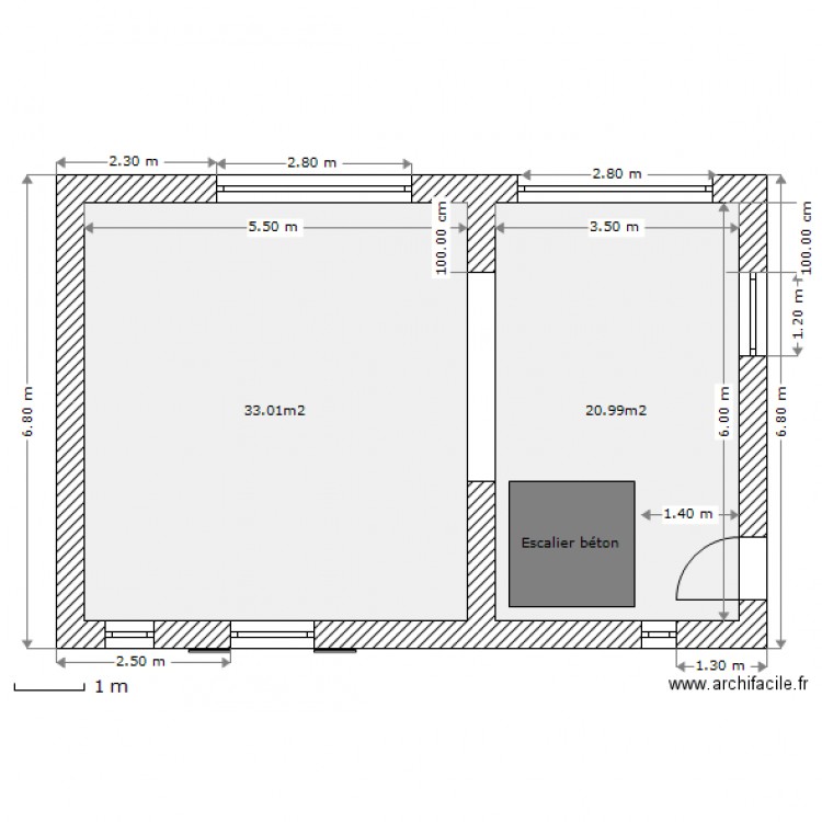 Macon plan C RDC. Plan de 0 pièce et 0 m2