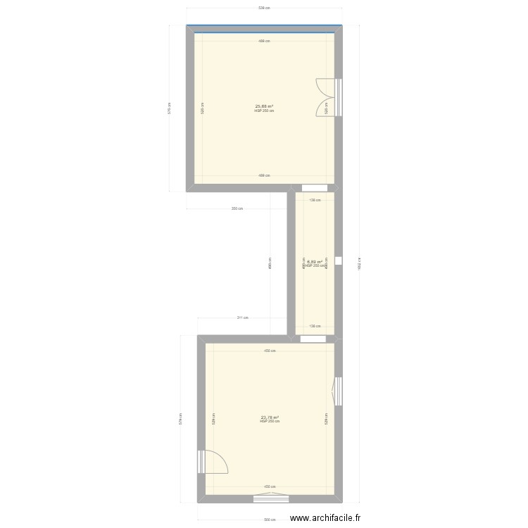 MARTEL MAIRIE APT RDC. Plan de 0 pièce et 0 m2