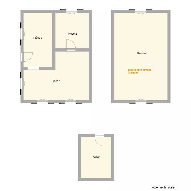Croquis MARCOT. Plan de 
