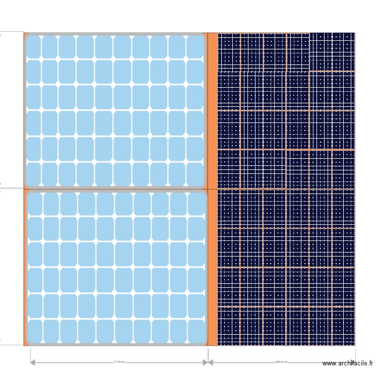 projet photovotaique. Plan de 0 pièce et 0 m2