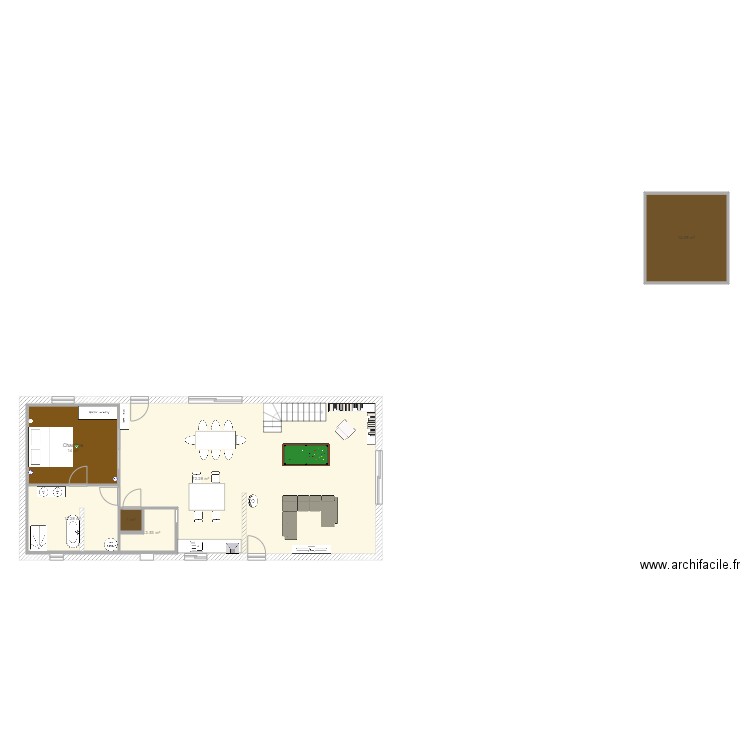 TADOUSSE USSAU. Plan de 0 pièce et 0 m2