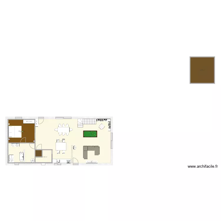 TADOUSSE USSAU. Plan de 