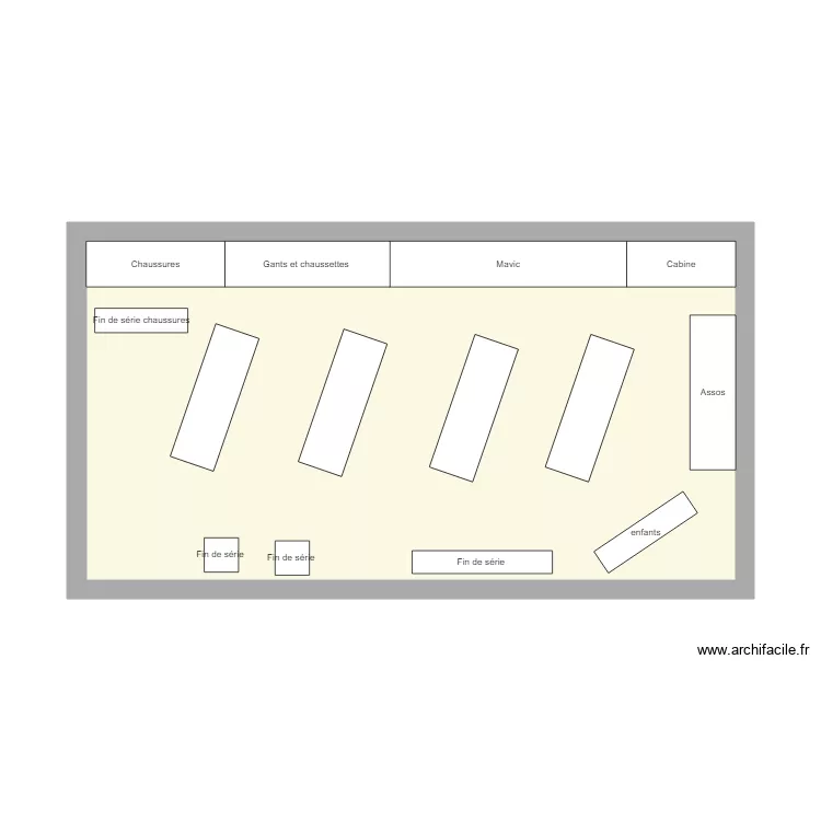 Textile mondo. Plan de 