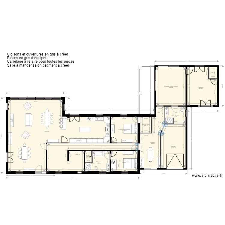 16 greleterie 2 eme projet v3. Plan de 0 pièce et 0 m2