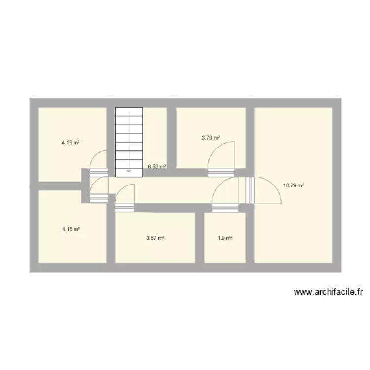 pavillon friville 1er étage. Plan de pavillon friville 1er étage. Plan de
