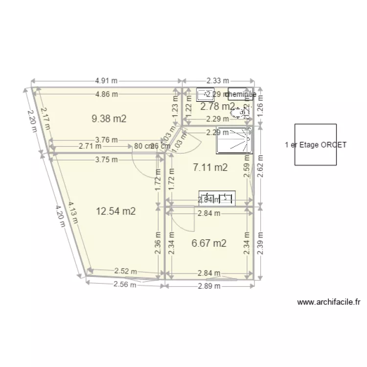 plan orcet 2. Plan de 