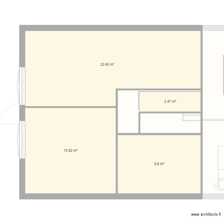 gite bonne mesure etage. Plan de 0 pièce et 0 m2