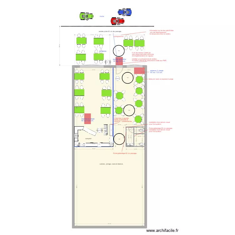 terre et mer  travaux V3. Plan de 0 pièce et 0 m2