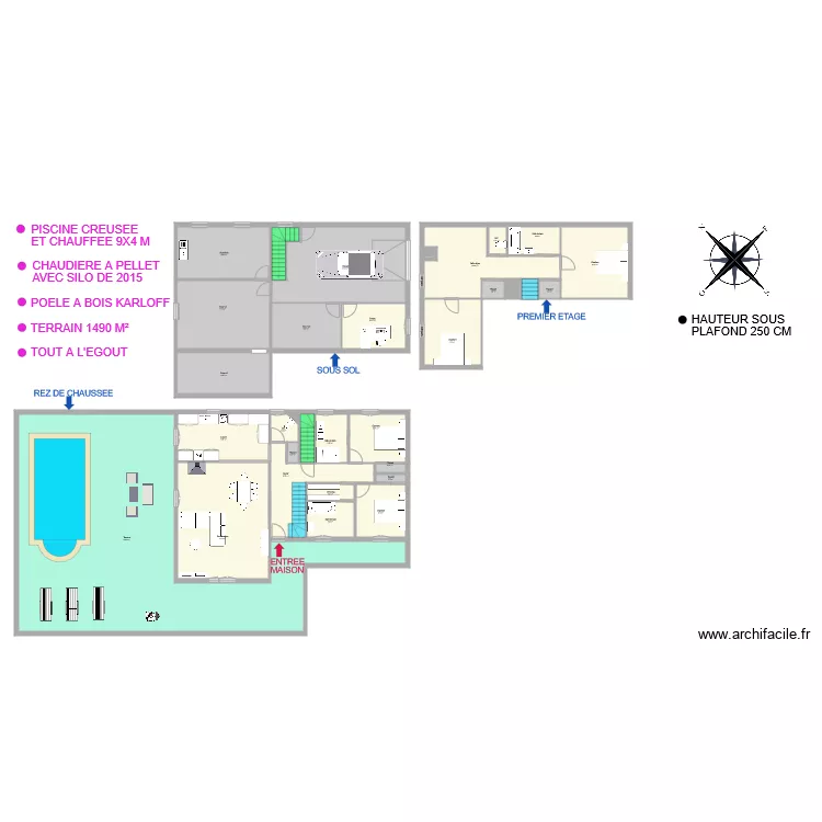 Rombard. Plan de Rombard. Plan de