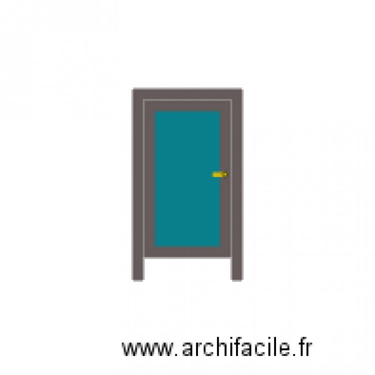 porte toilette. Plan de 0 pièce et 0 m2