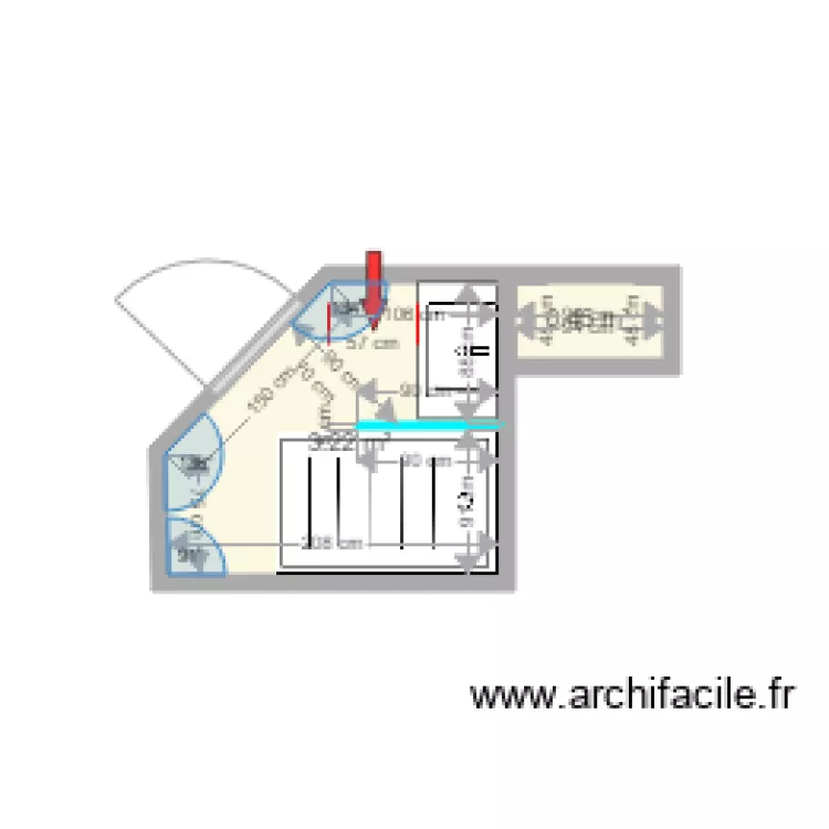 Stollar SDB aménagement d origine. Plan de Stollar SDB aménagement d origine. Plan de