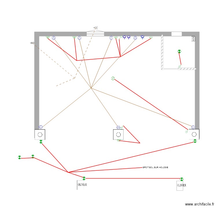 PLAN AMELIE. Plan de 0 pièce et 0 m2