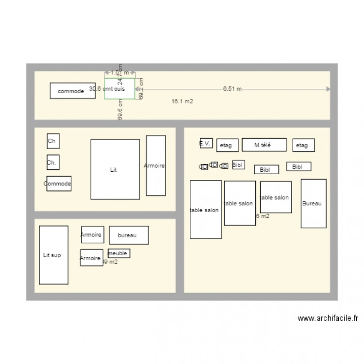 meubles sophie. Plan de 0 pièce et 0 m2