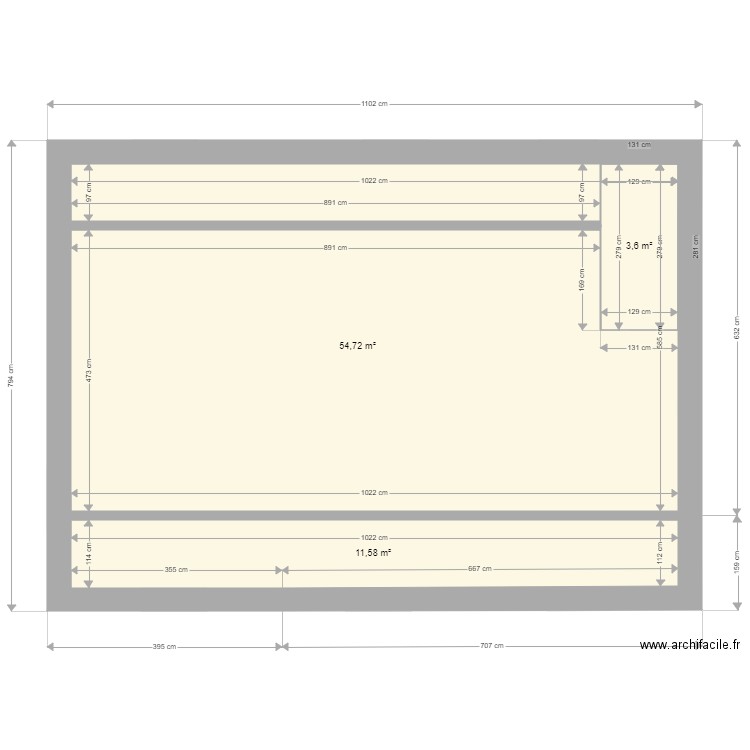 Davies. Plan de 20 pièces et 231 m2