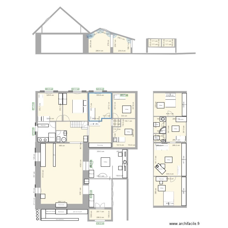 Plan de bourbouillé. Plan de 0 pièce et 0 m2