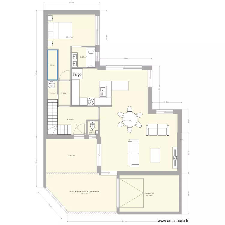 REMIX OCTOBRE PLAN RDC REMIX GARAGE VERSION 1. Plan de 