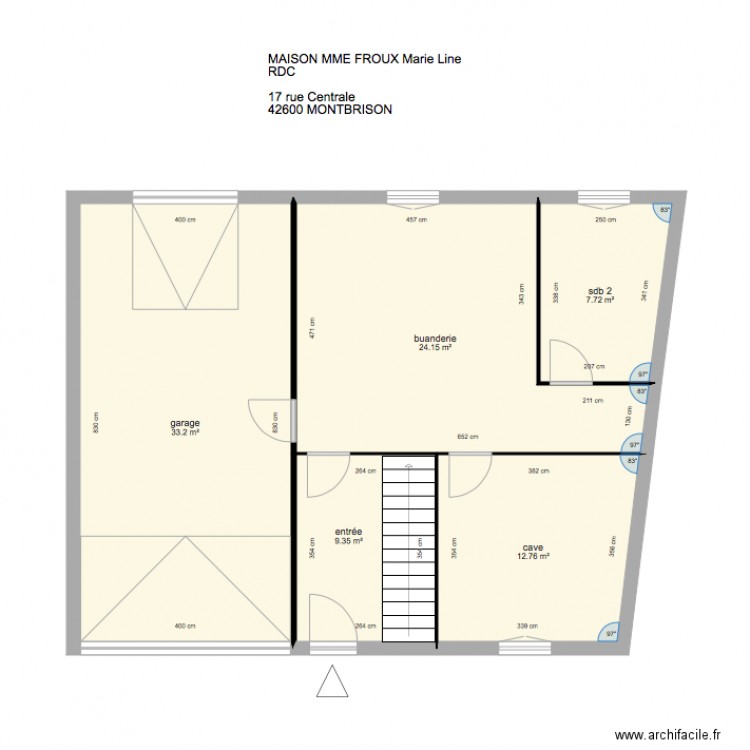 FROUX Marie line. Plan de 0 pièce et 0 m2