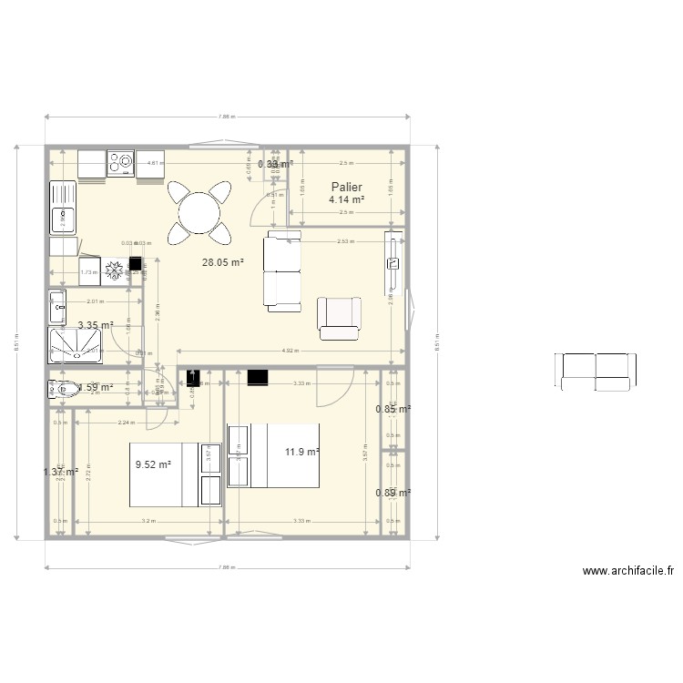 Joli Paillé 1ER Projet 9. Plan de 0 pièce et 0 m2