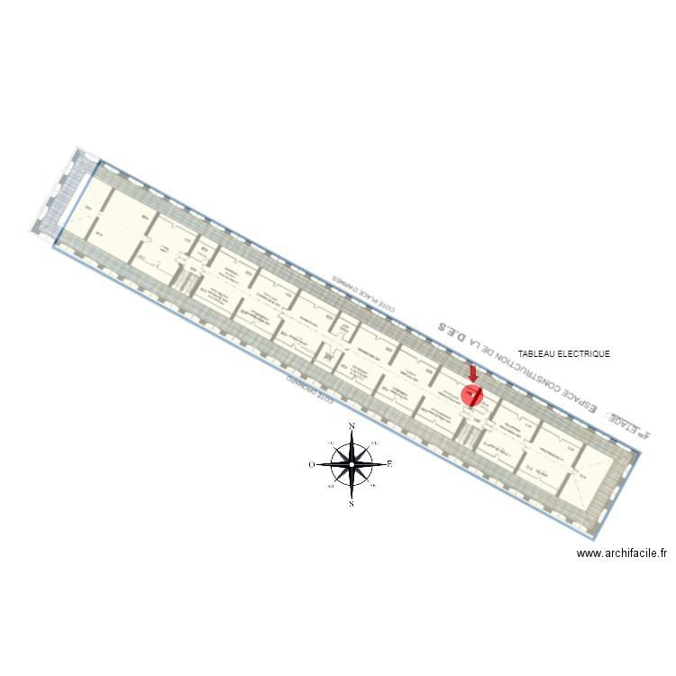 PROJETFS2BIO TABLEAU ELEC. Plan de 1 pièce et 1500 m2