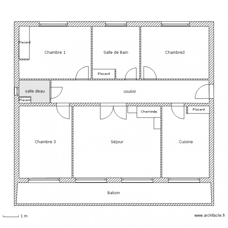 Plan F4. Plan de 0 pièce et 0 m2