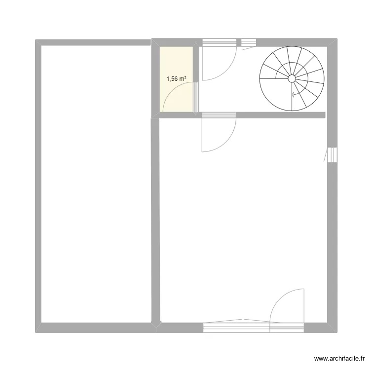 Am&eacute;nagement garage 1. Plan de 