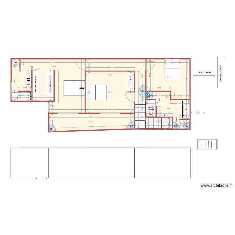 Le Reclus étage 2   tim 2. Plan de 0 pièce et 0 m2