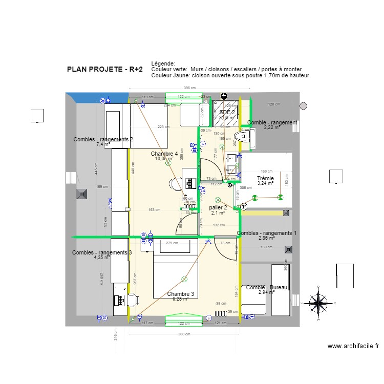 plan FOCH v1803 ITI. Plan de 0 pièce et 0 m2