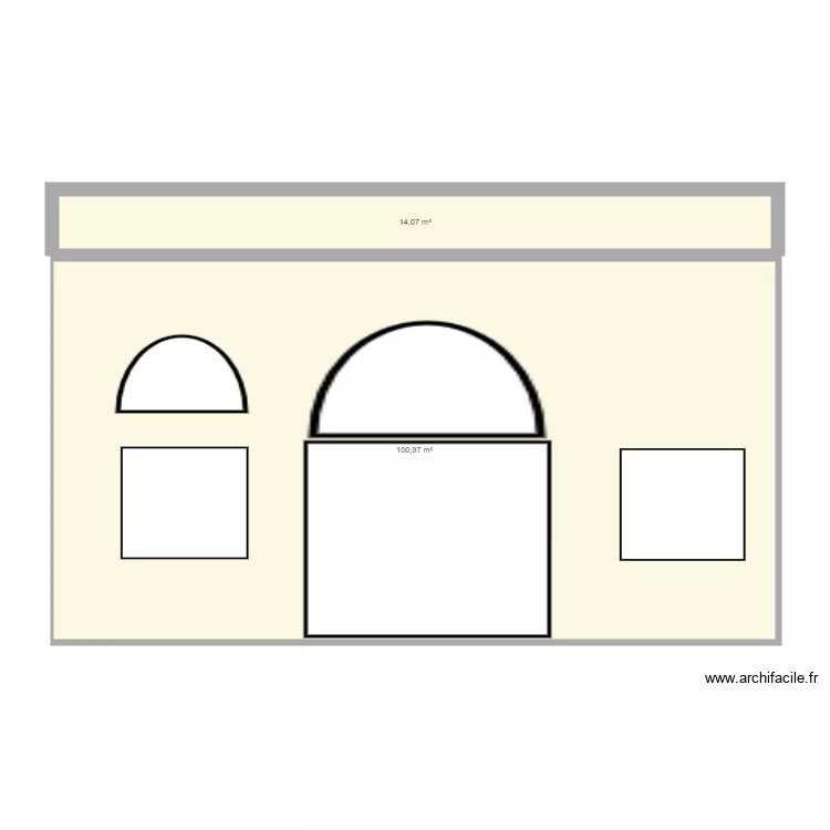 gite salle reception 2. Plan de 