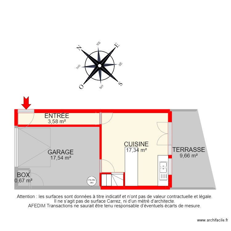 BI 11882 - . Plan de 22 pièces et 124 m2