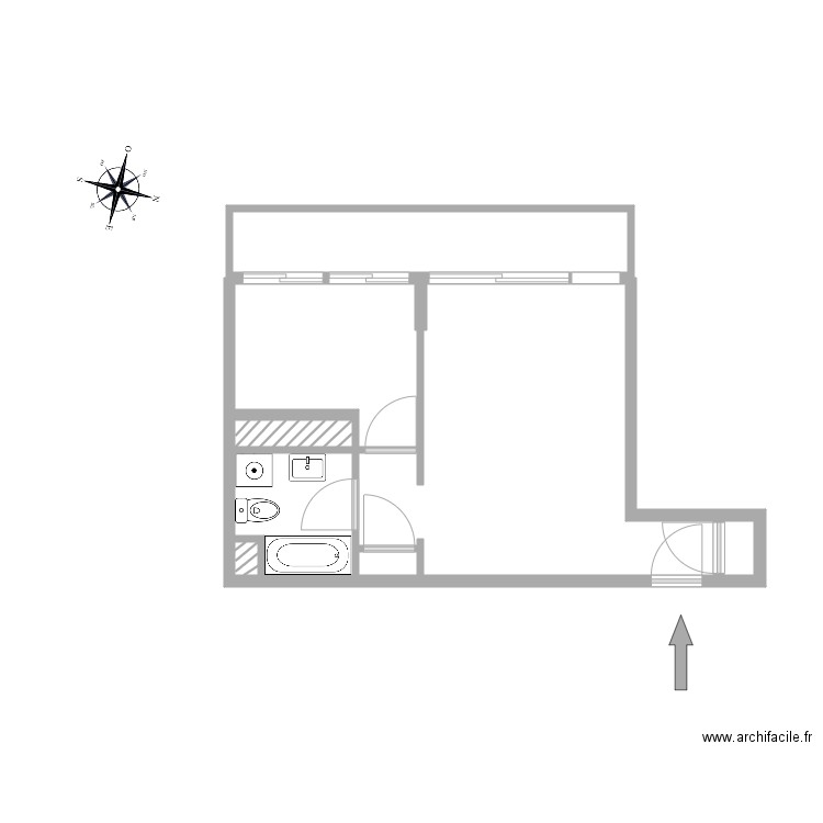 Plan Dunant. Plan de 0 pièce et 0 m2