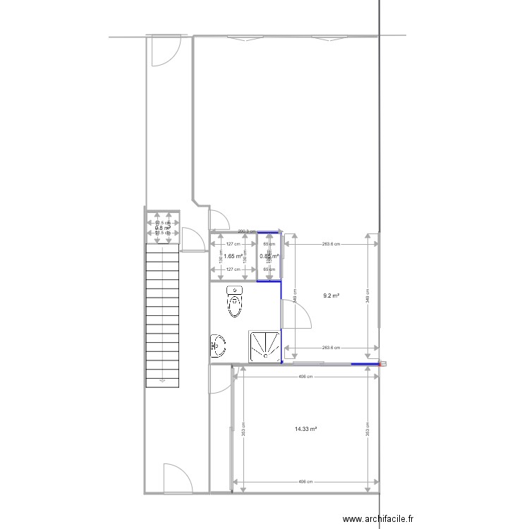 Gilly rdc cible côté. Plan de 0 pièce et 0 m2