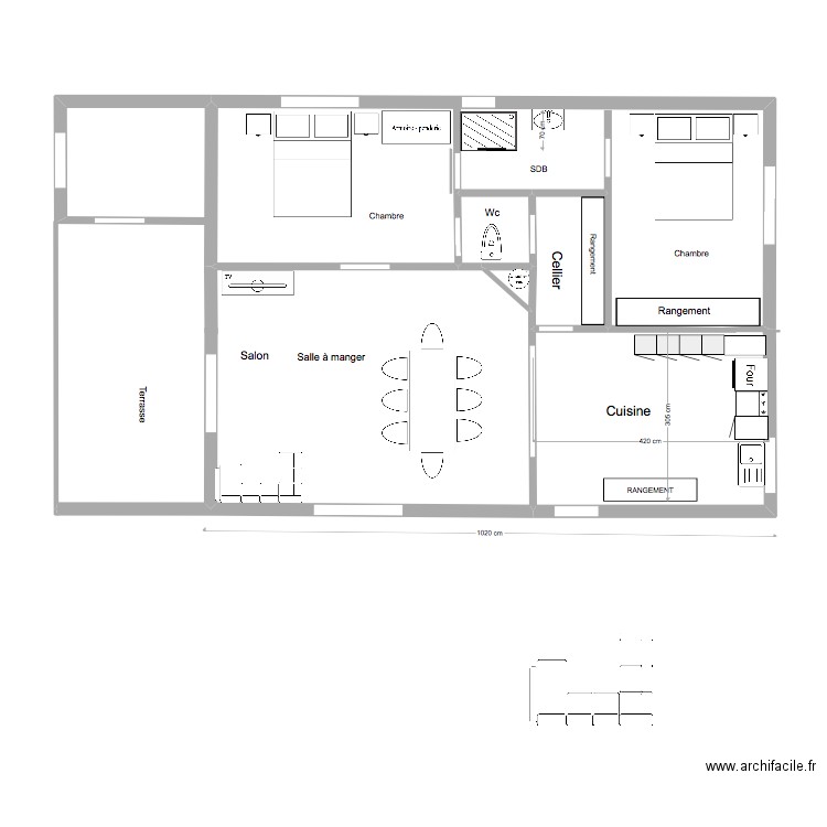 1104-2. Plan de 0 pièce et 0 m2