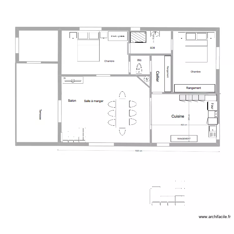 1104-2. Plan de 