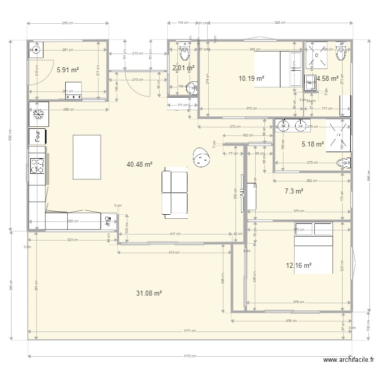 MA MAISON . Plan de 0 pièce et 0 m2