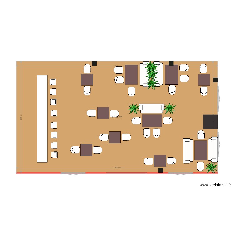 barrique. Plan de 0 pièce et 0 m2