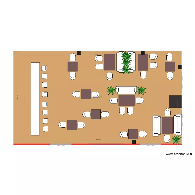 barrique. Plan de 0 pièce et 0 m2