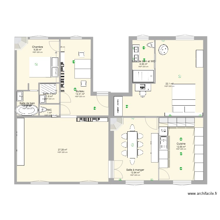 Pantin 2. Plan de 0 pièce et 0 m2