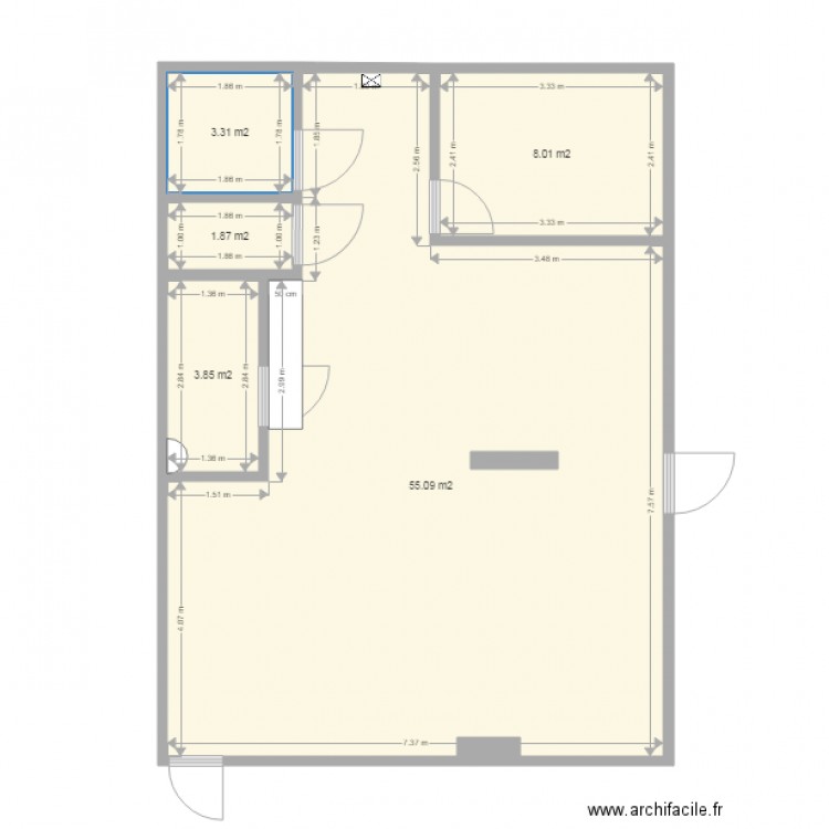 Local atelier plan ok. Plan de 0 pièce et 0 m2