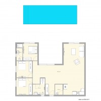 maison principale en u