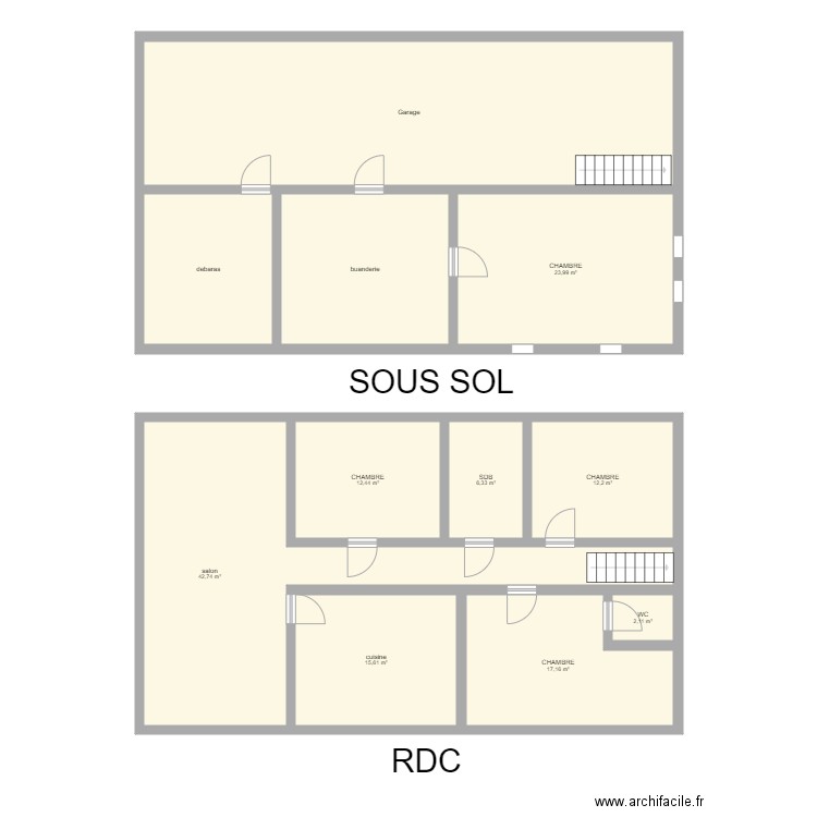 veronique cochard. Plan de 0 pièce et 0 m2